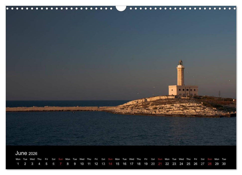 Apulia (CALVENDO Monthly Calendar 2026)