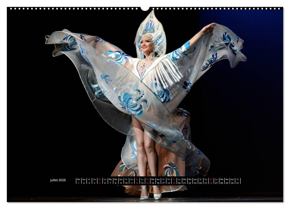 Danses de l'âme russe (CALVENDO Calendrier supérieur 2026)