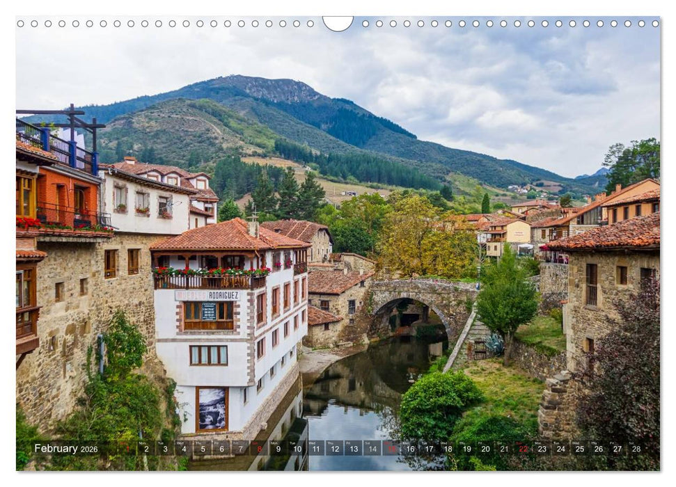 Picos de Europa - In and around the national park (CALVENDO Monthly Calendar 2026)