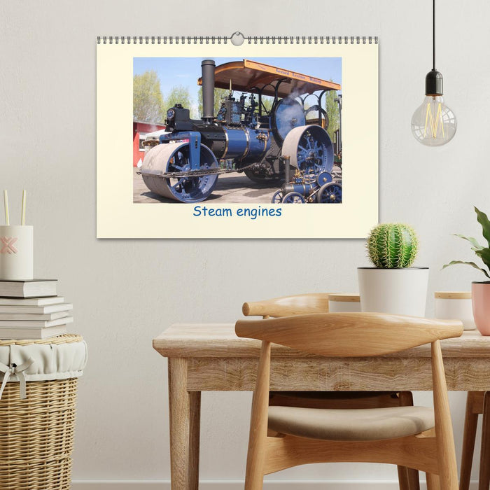 Steam engines (CALVENDO Monthly Calendar 2026)