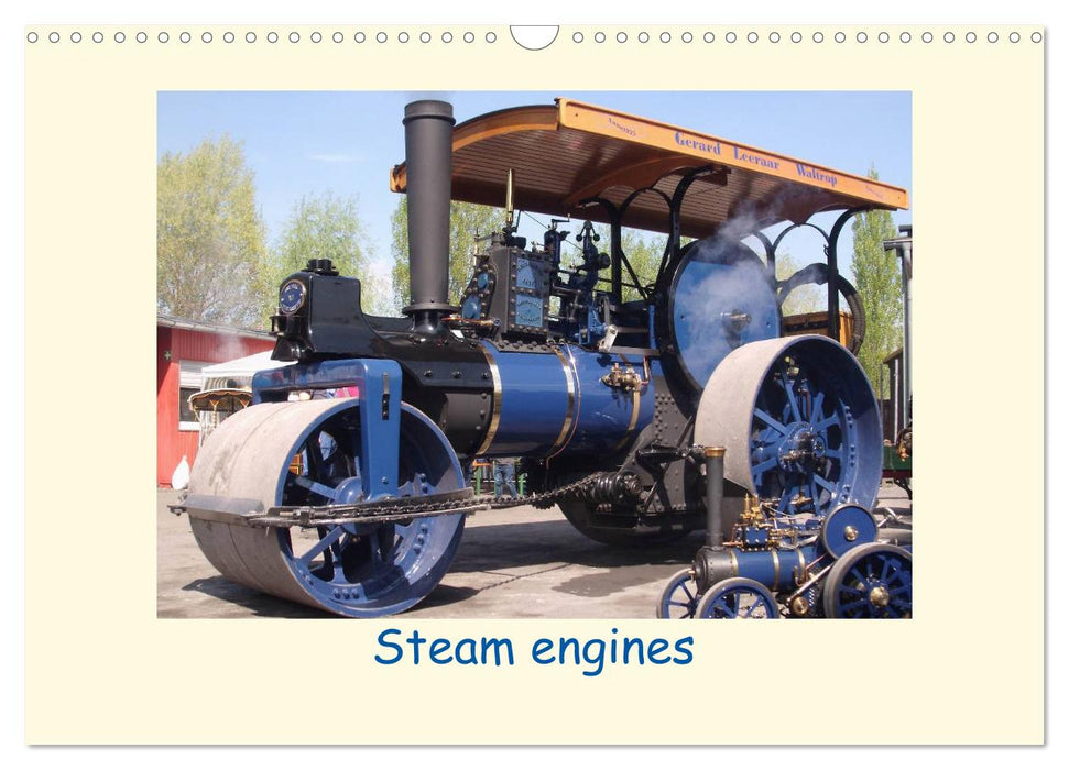 Steam engines (CALVENDO Monthly Calendar 2026)