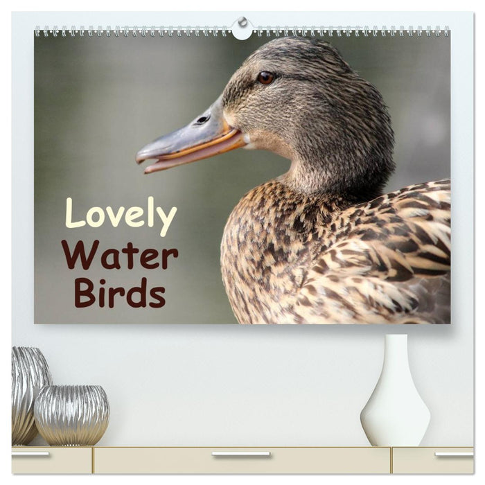 Lovely Water Birds (CALVENDO Premium-Calendar 2026)