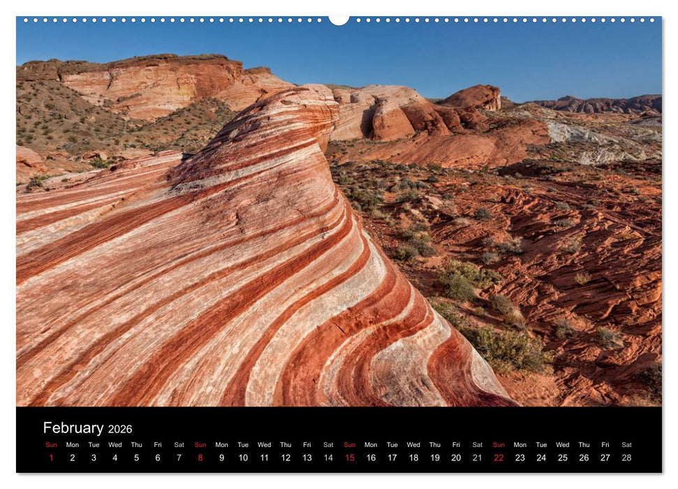 USA Nature Deluxe (CALVENDO Premium-Calendar 2026)