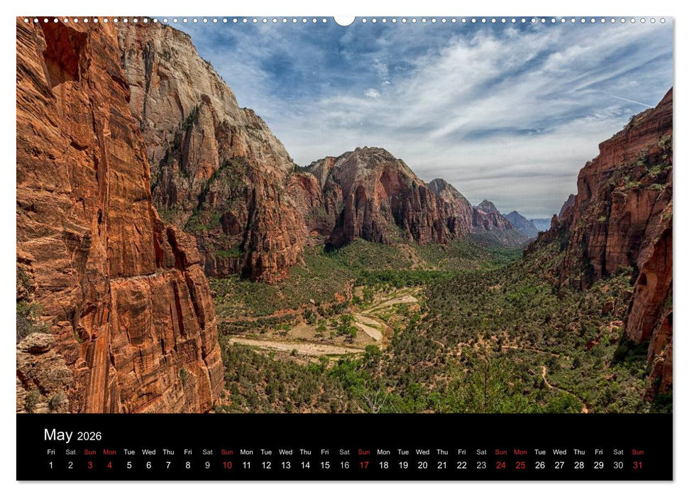 USA Nature Deluxe (CALVENDO Premium-Calendar 2026)