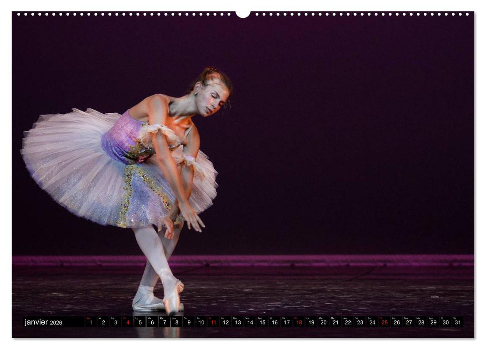 Vaganova, ballet impérial (CALVENDO Calendrier supérieur 2026)