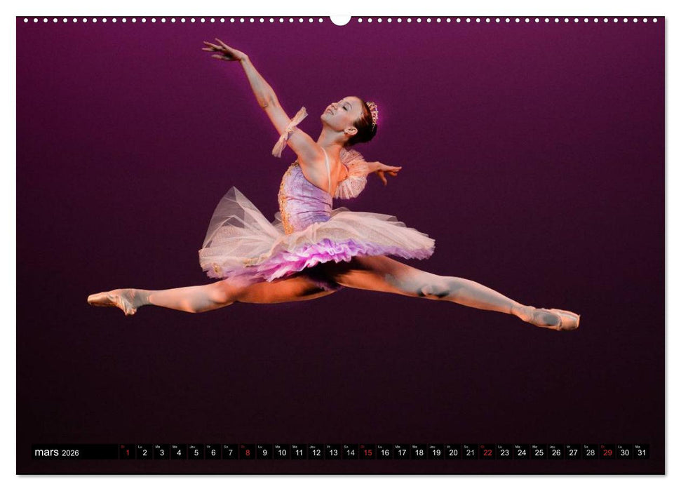 Vaganova, ballet impérial (CALVENDO Calendrier supérieur 2026)