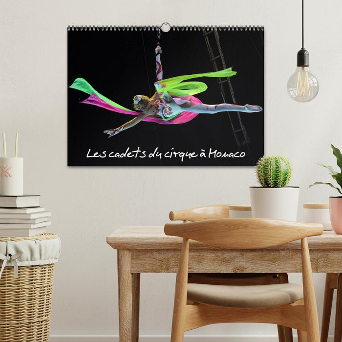 Les cadets du cirque à Monaco (CALVENDO Calendrier mensuel 2026)