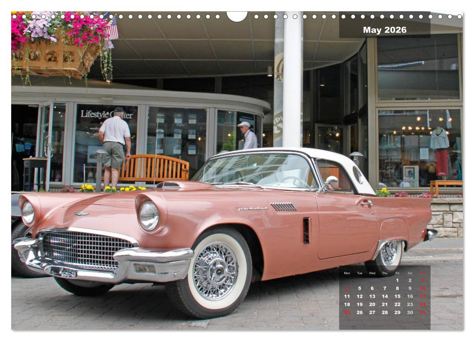 US Classic Cars (CALVENDO Monthly Calendar 2026)