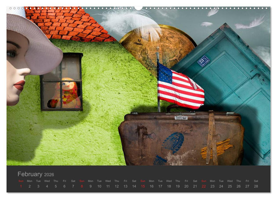 Journey in another World - Surreal Impressions (CALVENDO Premium-Calendar 2026)