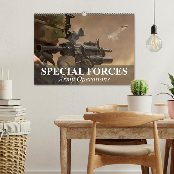 Special Forces Army Operations (CALVENDO Monthly Calendar 2026)
