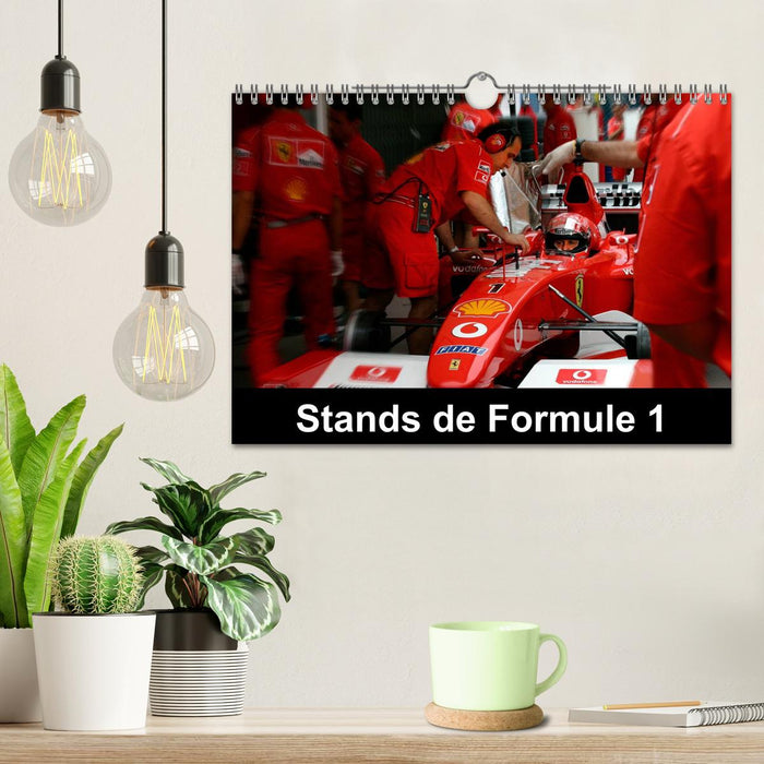 Stands de Formule 1 (CALVENDO Calendrier mensuel 2026)