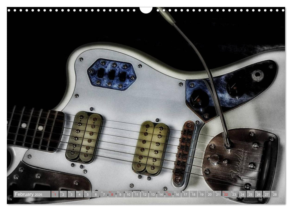 Music Magic of musical instruments (CALVENDO Monthly Calendar 2026)