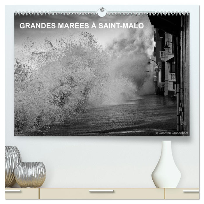 GRANDES MARÉES À SAINT-MALO (CALVENDO Calendrier supérieur 2026)