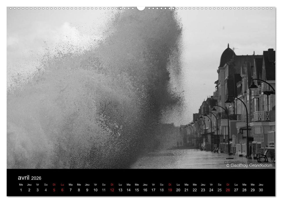 GRANDES MARÉES À SAINT-MALO (CALVENDO Calendrier supérieur 2026)