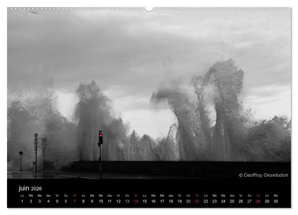 GRANDES MARÉES À SAINT-MALO (CALVENDO Calendrier supérieur 2026)