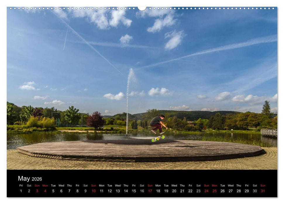 Skateboard - Street only (CALVENDO Premium-Calendar 2026)