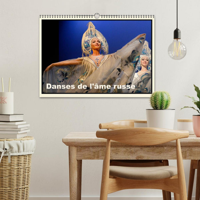 Danses de l'âme russe (CALVENDO Calendrier mensuel 2026)