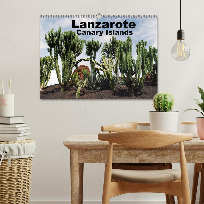 Lanzarote - Canary Islands (CALVENDO Monthly Calendar 2026)