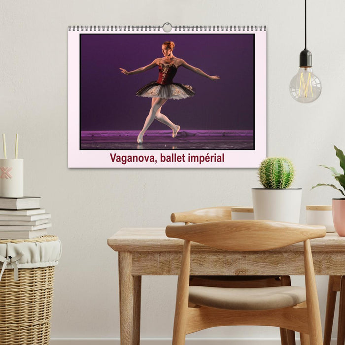 Vaganova, ballet impérial (CALVENDO Calendrier mensuel 2026)
