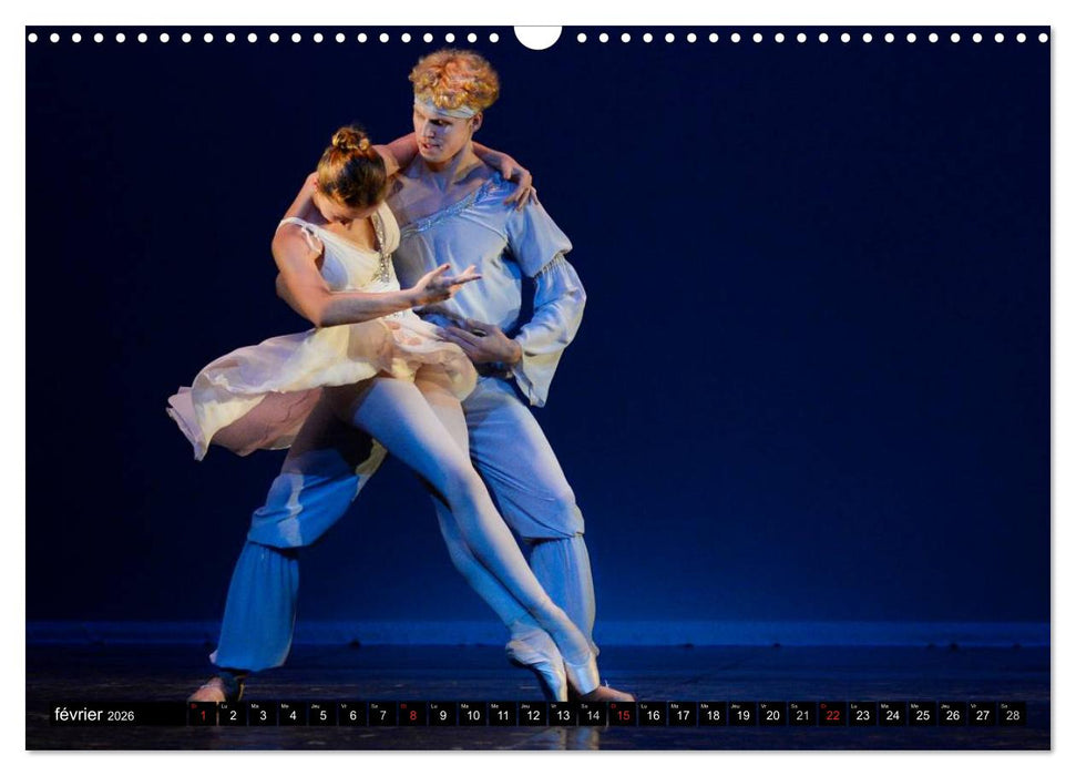 Vaganova, ballet impérial (CALVENDO Calendrier mensuel 2026)