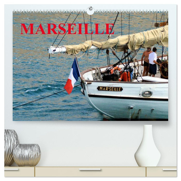 MARSEILLE (CALVENDO Calendrier supérieur 2026)
