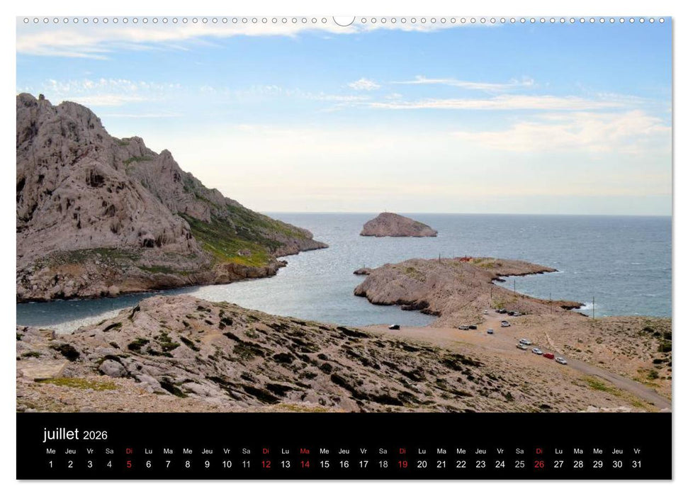 MARSEILLE (CALVENDO Calendrier supérieur 2026)