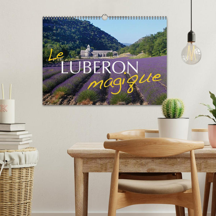 Le Luberon magique (CALVENDO Calendrier mensuel 2026)