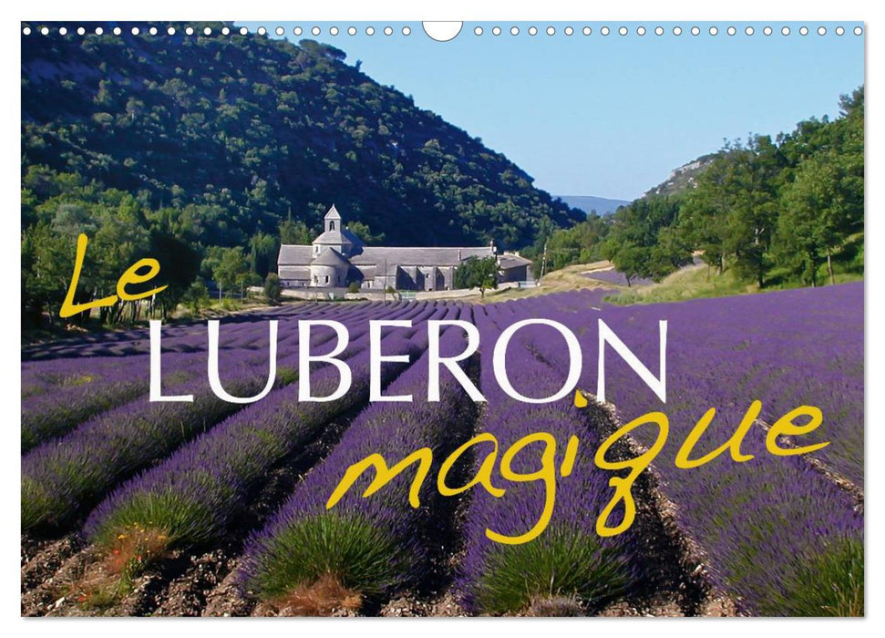 Le Luberon magique (CALVENDO Calendrier mensuel 2026)