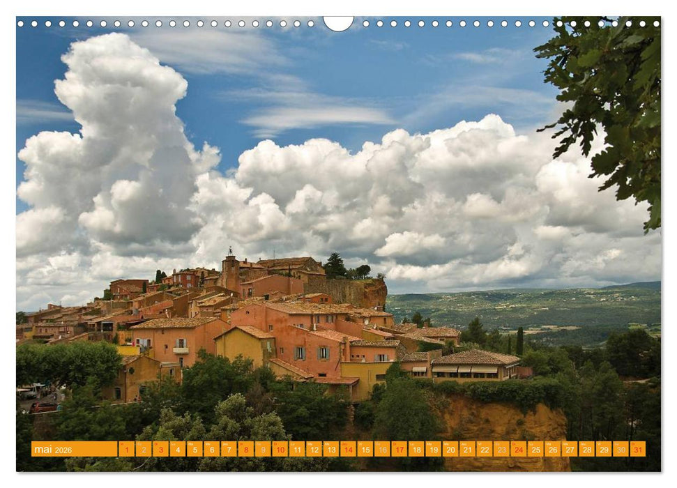 Le Luberon magique (CALVENDO Calendrier mensuel 2026)