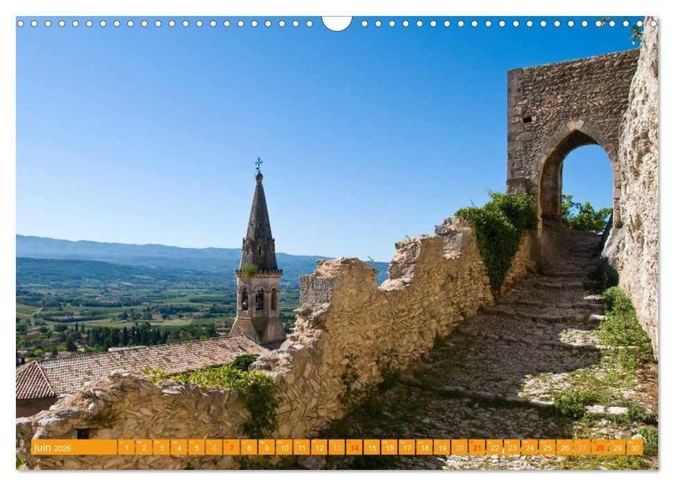 Le Luberon magique (CALVENDO Calendrier mensuel 2026)