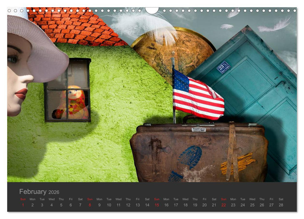 Journey in another World - Surreal Impressions (CALVENDO Monthly Calendar 2026)