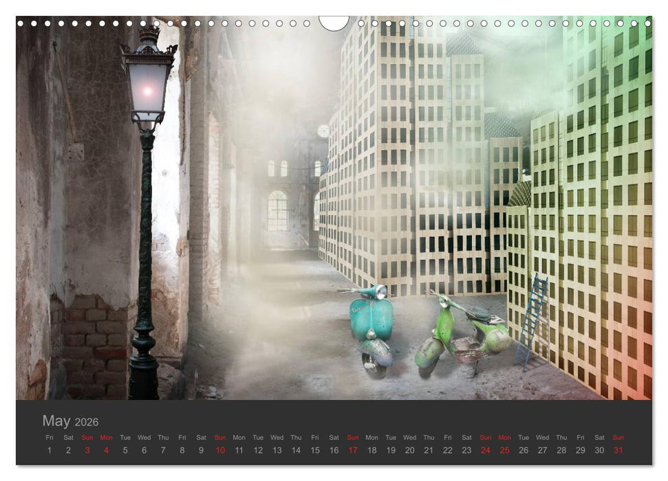 Journey in another World - Surreal Impressions (CALVENDO Monthly Calendar 2026)