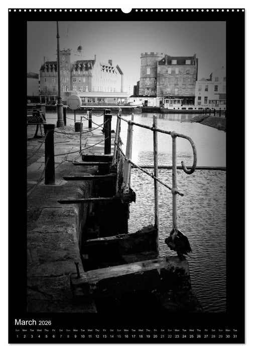 EDINBURGH NOIR (CALVENDO Premium-Calendar 2026)