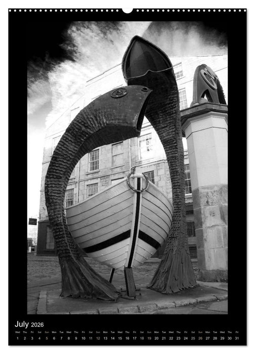 EDINBURGH NOIR (CALVENDO Premium-Calendar 2026)