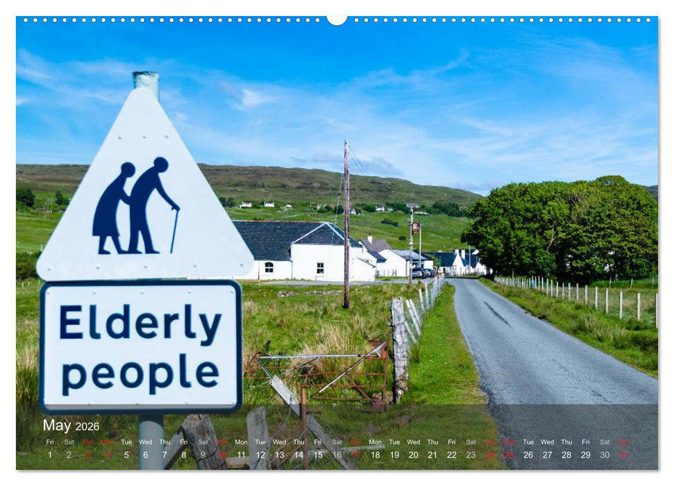 Scotland - From Edinburgh into the Highlands (CALVENDO Premium-Calendar 2026)