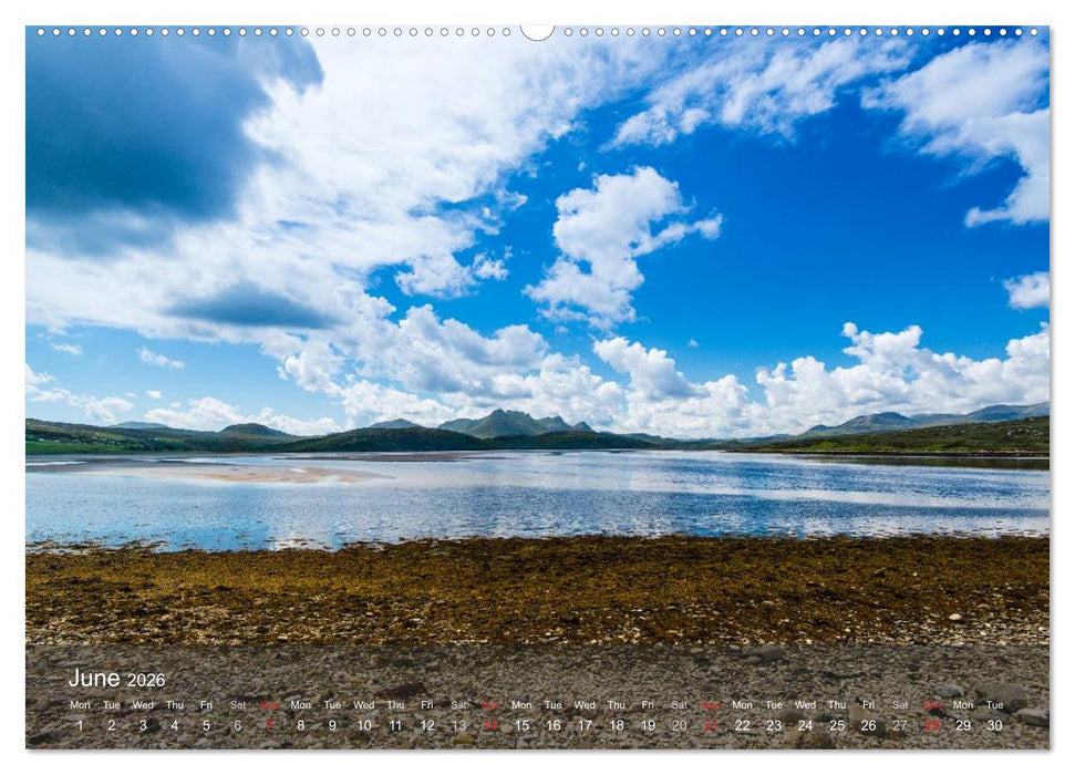 Scotland - From Edinburgh into the Highlands (CALVENDO Premium-Calendar 2026)