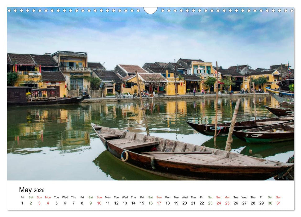 VIETNAM (CALVENDO Monthly Calendar 2026)