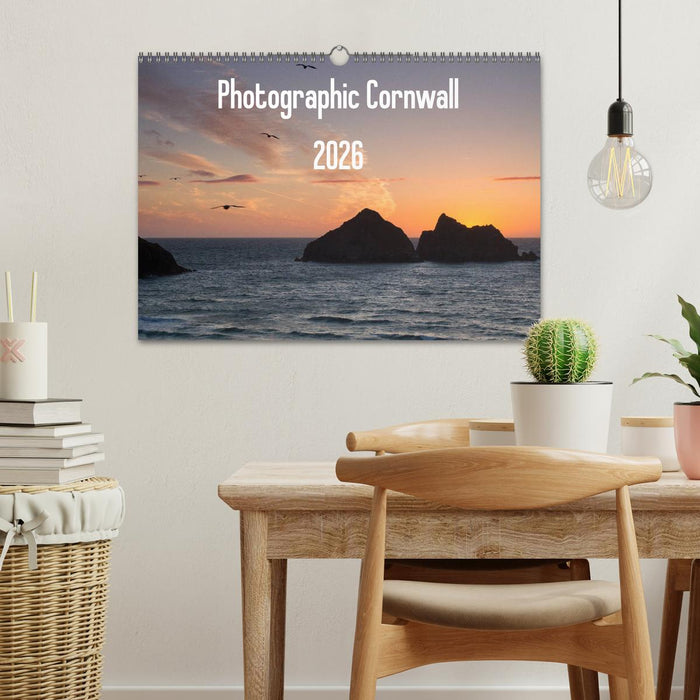 Photographic Cornwall 2026 (CALVENDO Monthly Calendar 2026)