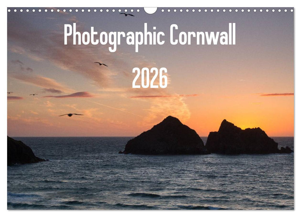 Photographic Cornwall 2026 (CALVENDO Monthly Calendar 2026)