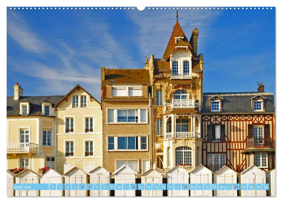 Découvrez la Normandie (CALVENDO Calendrier supérieur 2026)