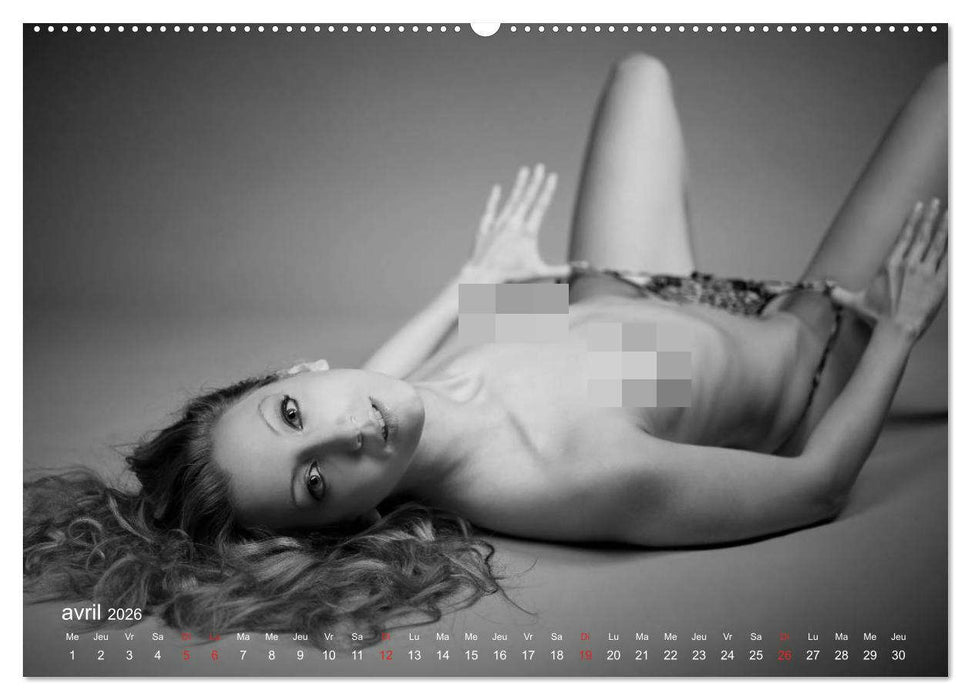 Empreinte digitale érotique – Détails particuliers de la peau (CALVENDO Calendrier supérieur 2026)