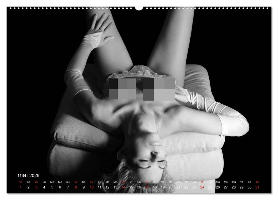 Empreinte digitale érotique – Détails particuliers de la peau (CALVENDO Calendrier supérieur 2026)