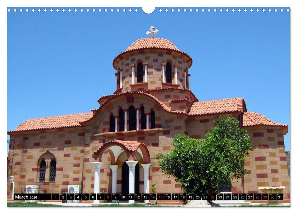 Rhodes - Greece (CALVENDO Monthly Calendar 2026)