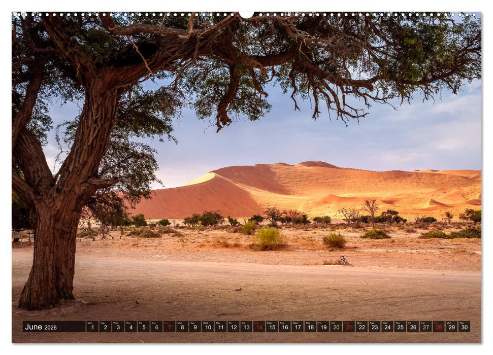 Namibia - Colours and Light (CALVENDO Premium-Calendar 2026)