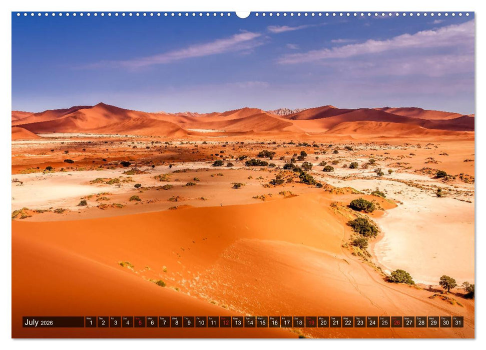 Namibia - Colours and Light (CALVENDO Premium-Calendar 2026)