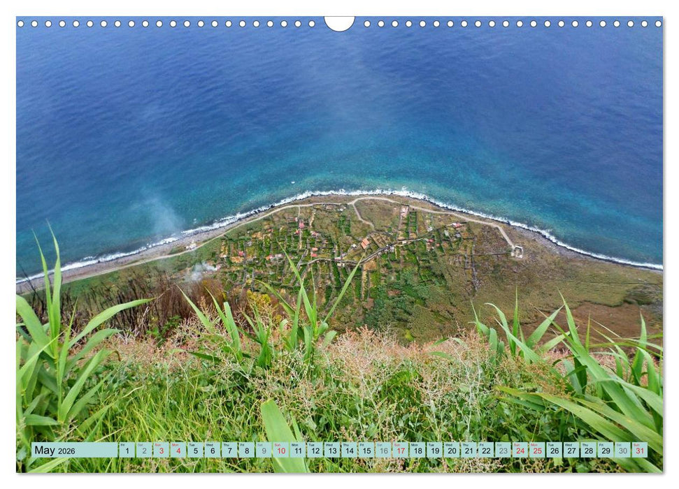 THE ISLAND OF MADEIRA (CALVENDO Monthly Calendar 2026)