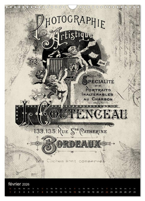 Le coffre vintage (CALVENDO Calendrier mensuel 2026)