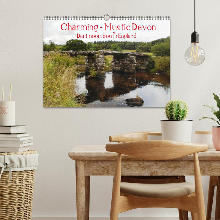 Charming - Mystic Devon Dartmoor, South England (CALVENDO Monthly Calendar 2026)