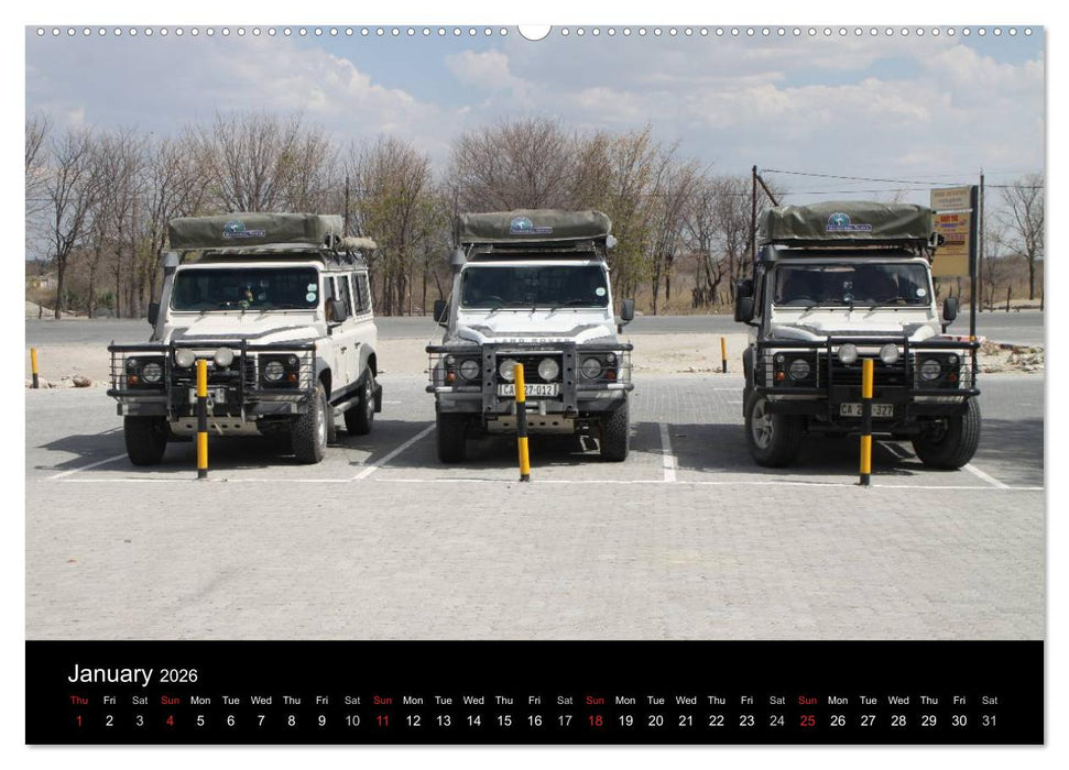 Off-road adventures in Africa (CALVENDO Premium-Calendar 2026)