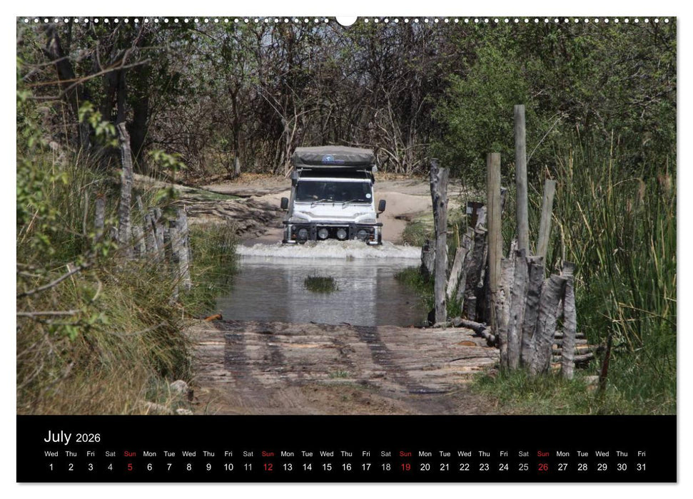 Off-road adventures in Africa (CALVENDO Premium-Calendar 2026)